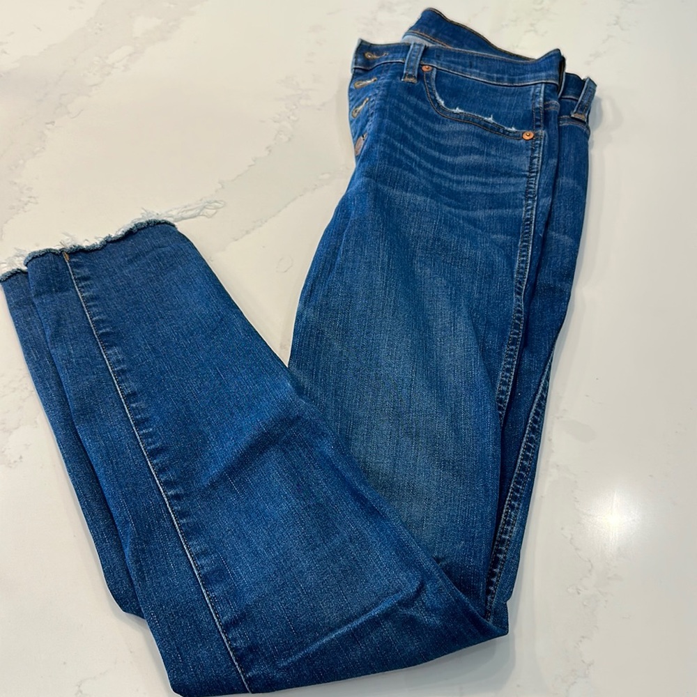 Madewell High Rise Skinny Jeans